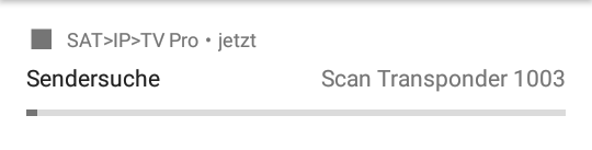 Bild Benachrichtigung Suchlauf